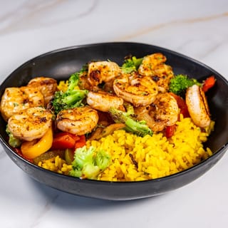 SHRIMP RICE BOWL